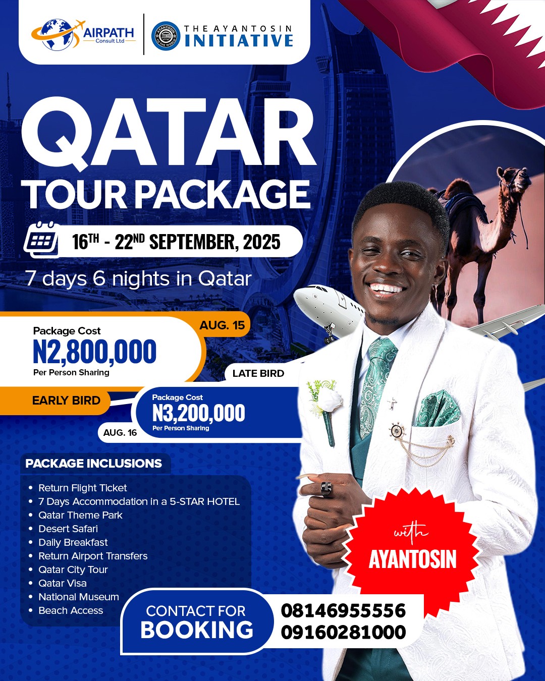 Airpath-Qatar Trip Ayantosin
