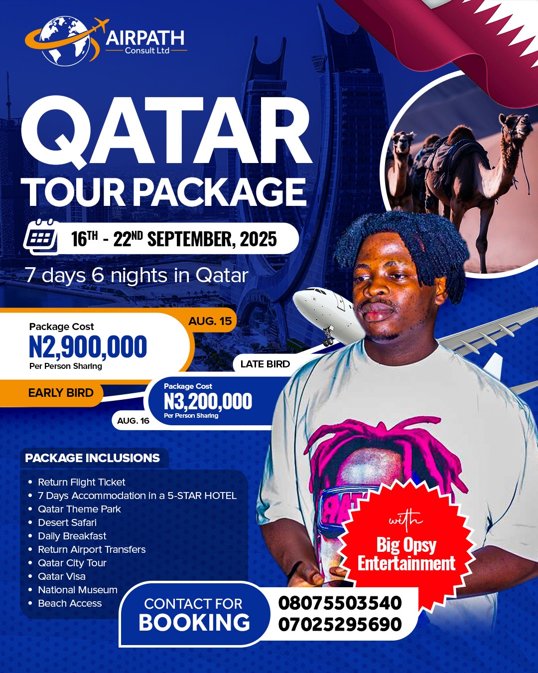 Airpath-Qatar Trip Opsy